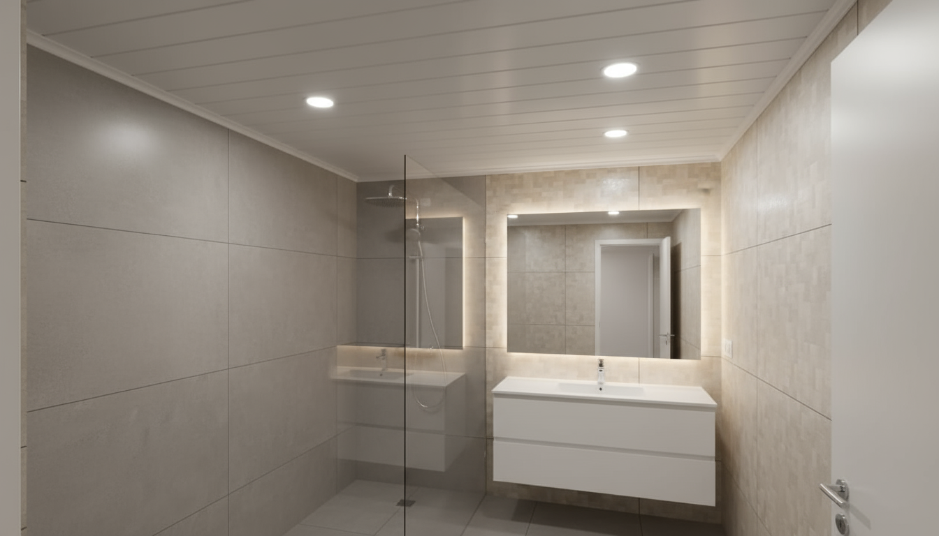 Forro PVC em Áreas Úmidas